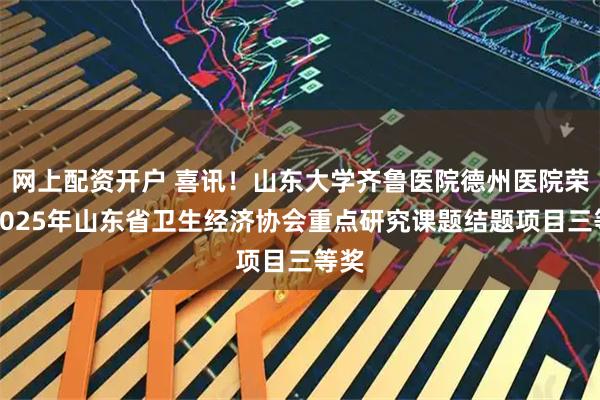 网上配资开户 喜讯！山东大学齐鲁医院德州医院荣获2025年山东省卫生经济协会重点研究课题结题项目三等奖