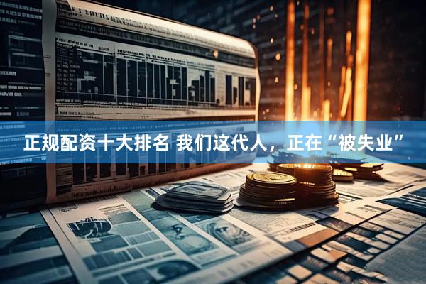 正规配资十大排名 我们这代人，正在“被失业”